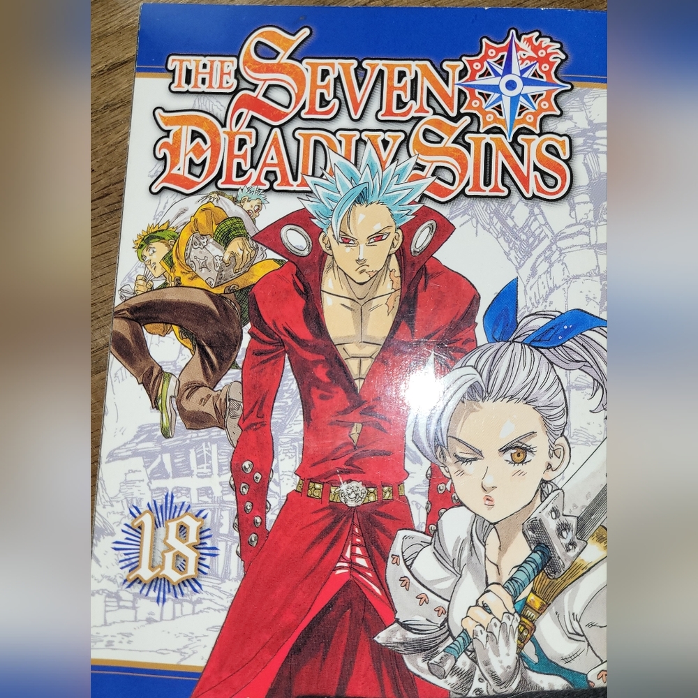 3/22$ The Seven Deadly Sins Manga Vol.18